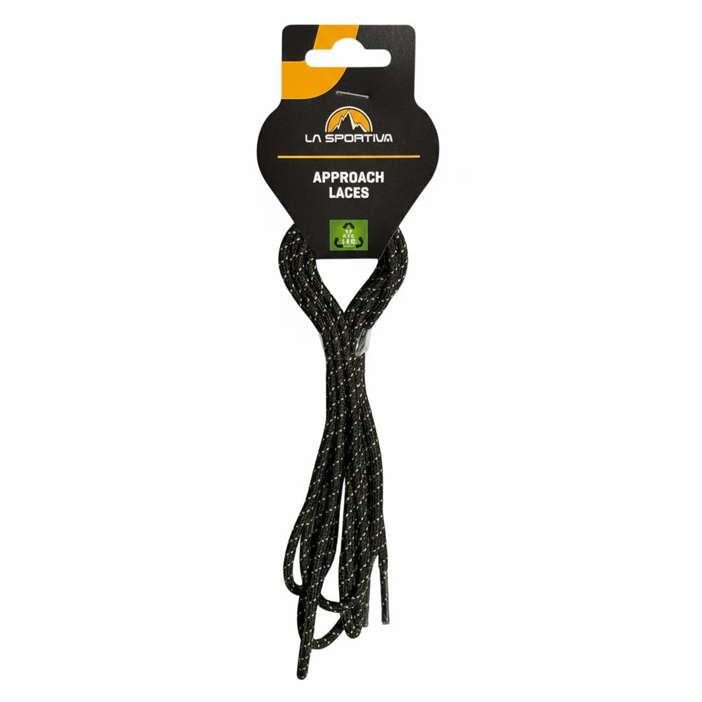 sort-gul-la-sportiva-approach-laces-snoerebaand