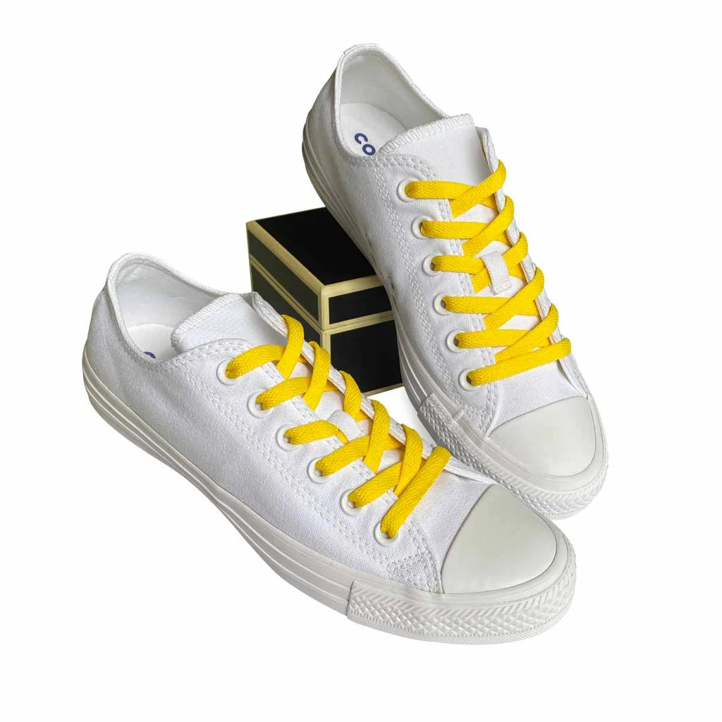 snoerebaand-sneakers-gul