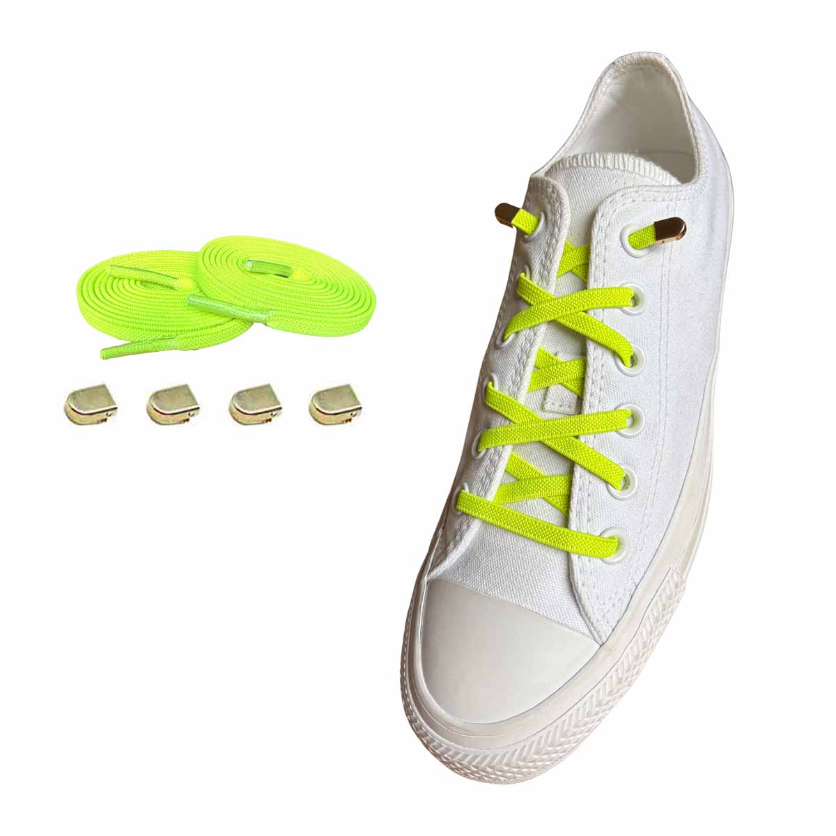 elastiske-snoerebaand-gulneon-clips-guld-sko