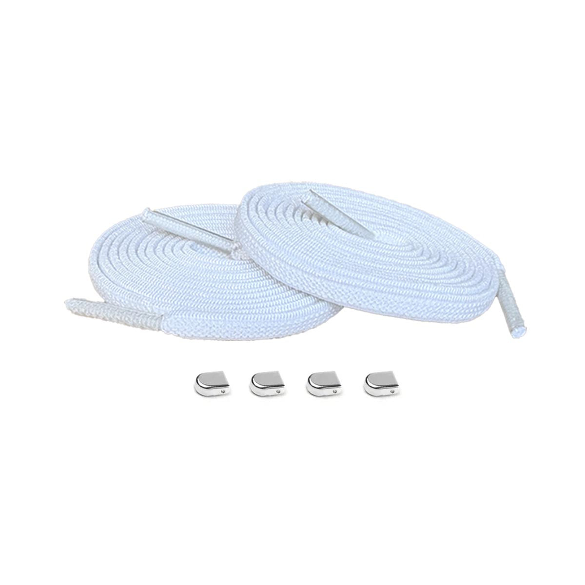 elastiske-snoerebaand-hvid-clips-soelv-blank