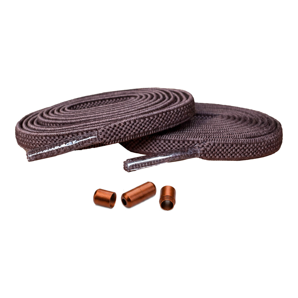 Brun – elastiske snorebaand drejelukning brun 1