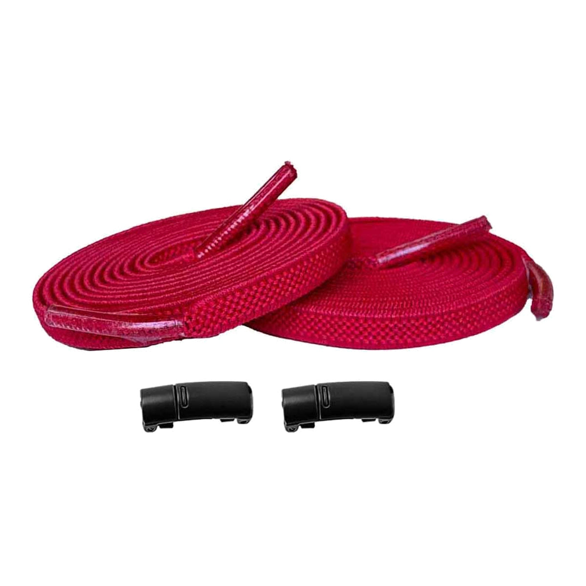 Rød / Sort – elastiske snorebaand magneter rod sort 01 hovedbillede