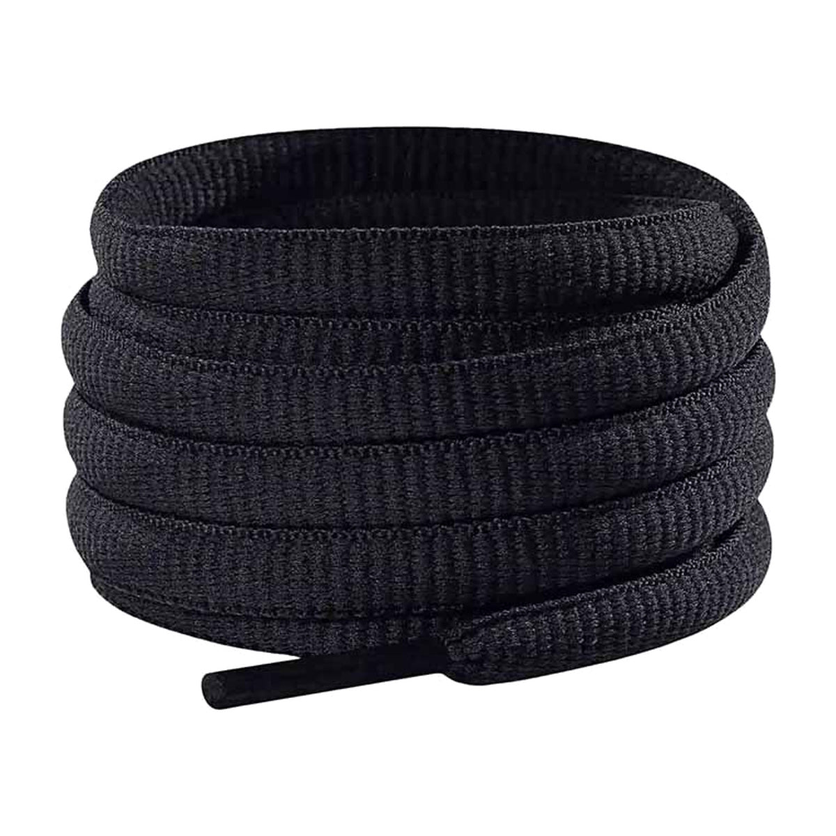 Sort – ovale snorebaand halvrund lobesko sort 01 hovedbillede