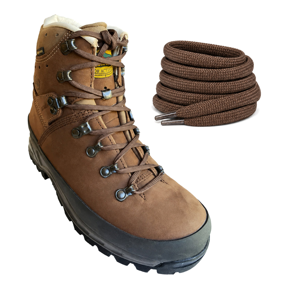 Brun – snorebaand meindl brun 02 pa sko