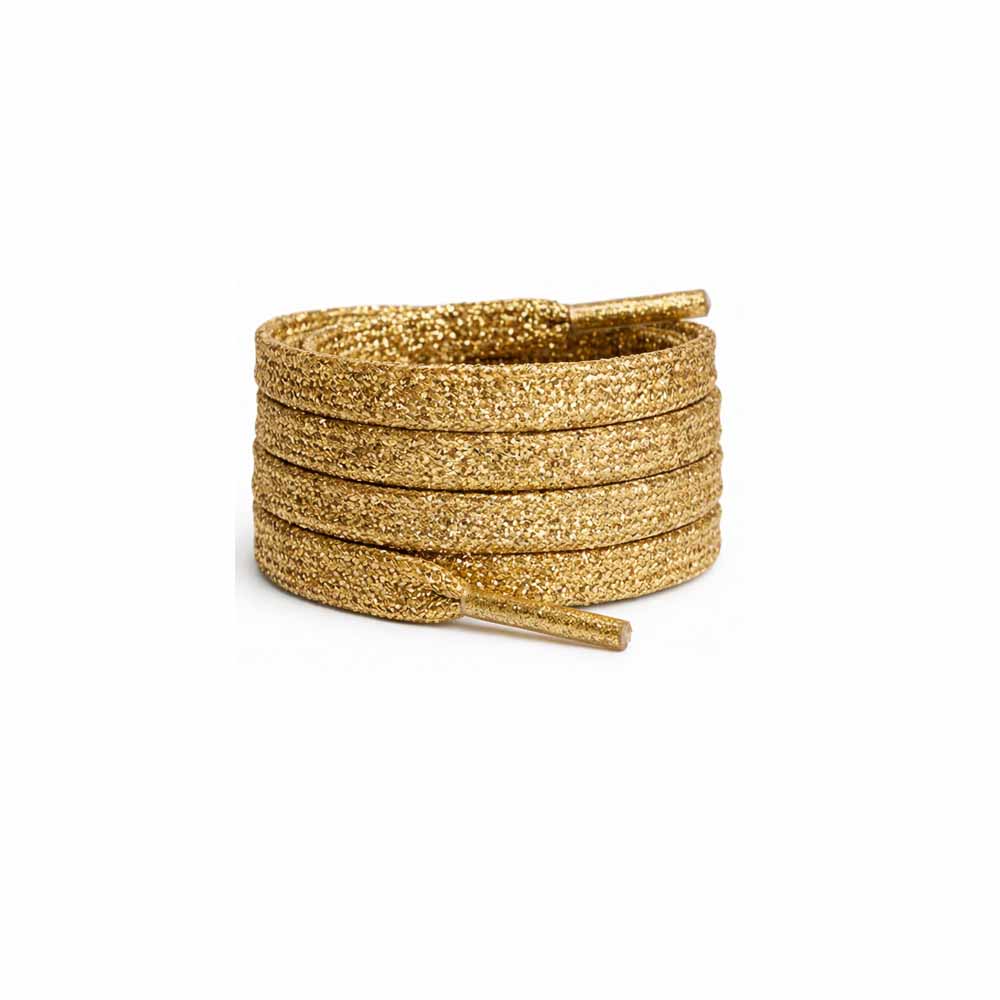 snoreband glitter guld flade